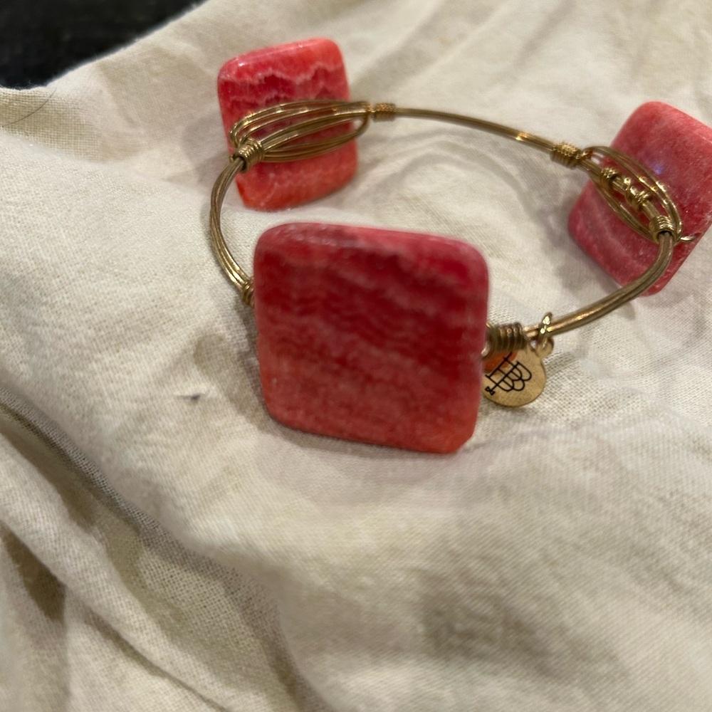 Pink and Gold Women's Bracelet